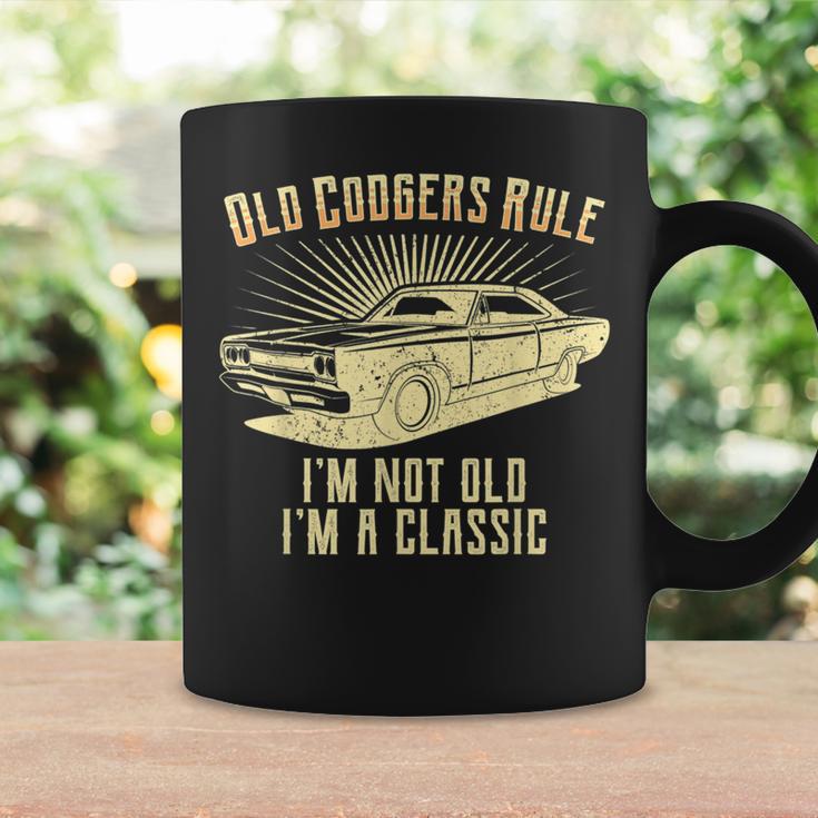 Old Codgers Rule-Classic Muscle Car Garage Coffee Mug Gifts ideas