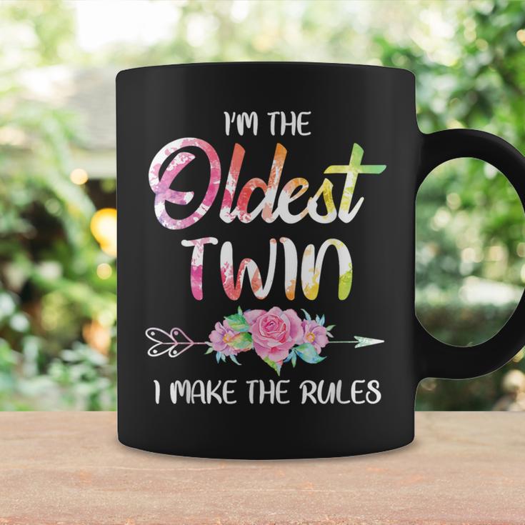 Oldest Twin Sibling Birthday Twins Matching Coffee Mug Gifts ideas