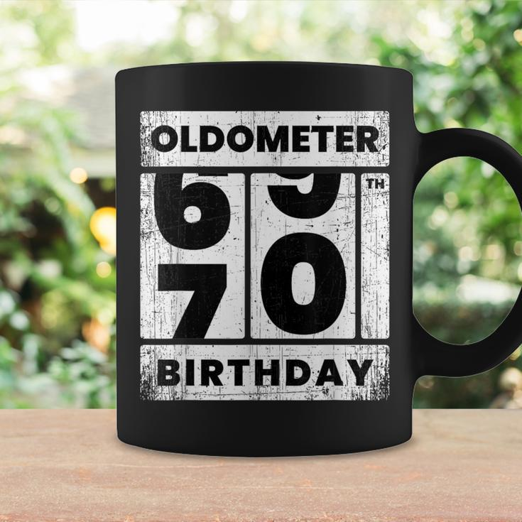 Oldometer Odometer Seventy Th Birthday 70 Yrs Coffee Mug Gifts ideas