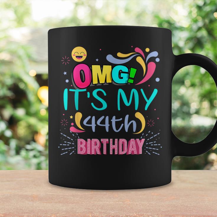 Omg It's My 44Th Birthday For 44 Years Old Birthday Coffee Mug Gifts ideas