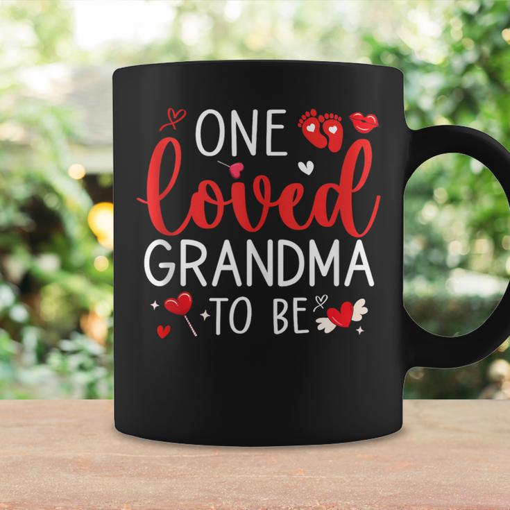 One Loved Grandma To Be Valentines Pregnancy Announcement Coffee Mug Gifts ideas
