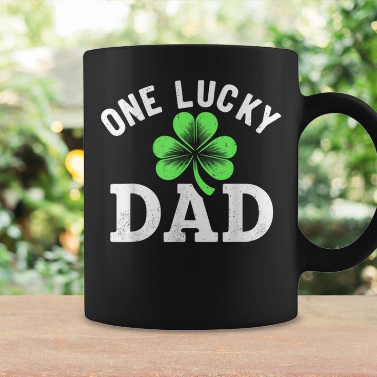 One Lucky Dad Father Irish St Patrick's Day Coffee Mug Gifts ideas