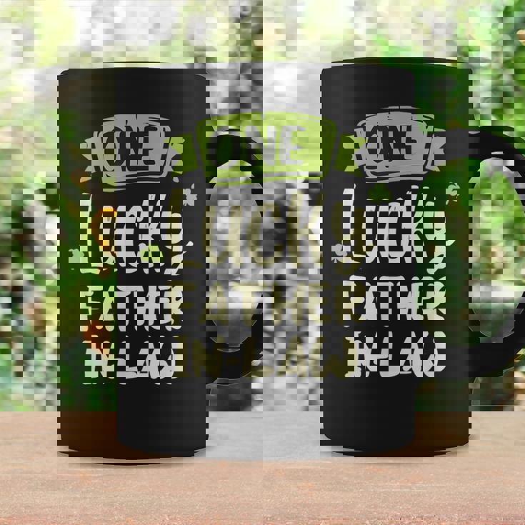 One Lucky Father-In-Law St Patrick's Day Family Coffee Mug Gifts ideas