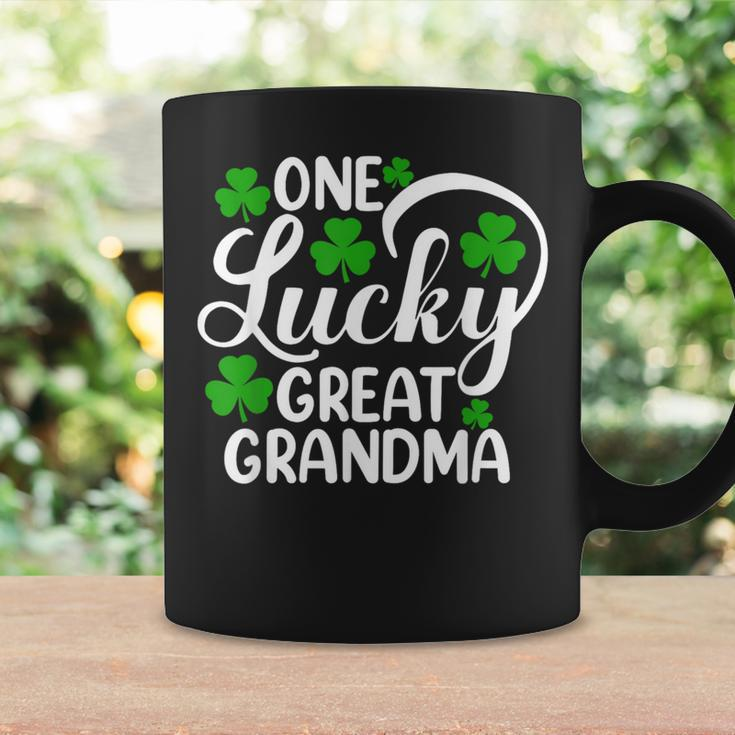 One Lucky Great Grandma St Patrick's Day Shamrocks Coffee Mug Gifts ideas