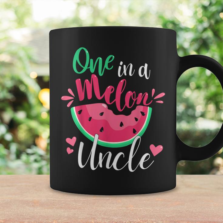 One In A Melon Uncle Birthday Party Matching Family Group Coffee Mug Gifts ideas