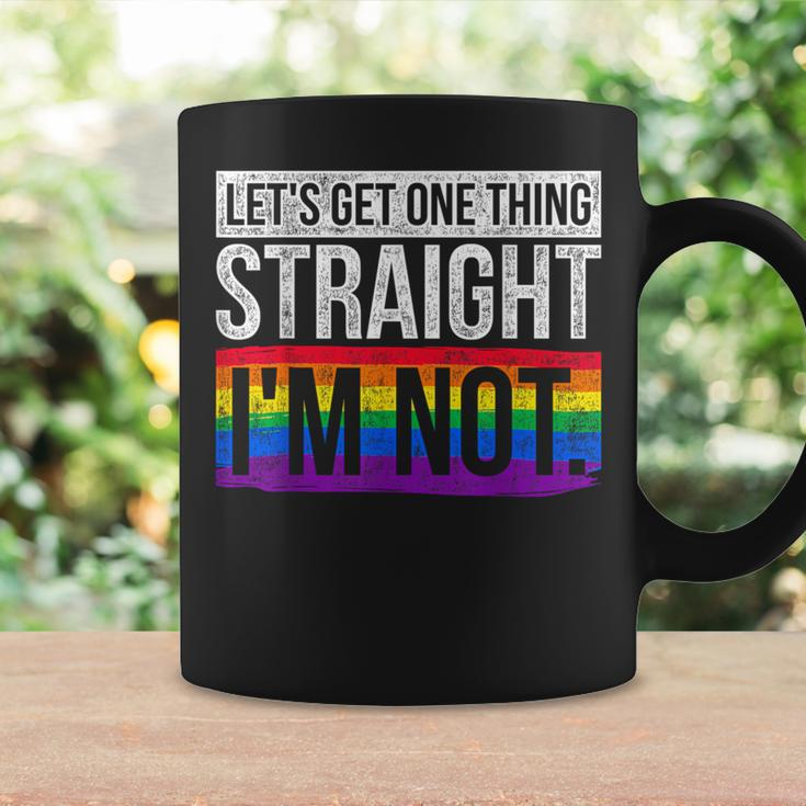 Lets Get One Thing Straight Im Not Lgbt Coffee Mug Gifts ideas