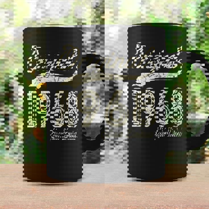 Original 1968 56 Años Cumpleaños Hombre Fabricado En 1968 Taza de café Ideas de regalos