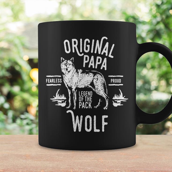 Original Papa Wolf Anführer Des Rudel-S Tassen Geschenkideen