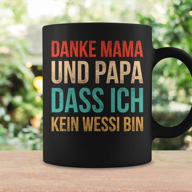 Ossi Danke Mama Und Papa Dass Ich Kein Wessi Bin Tassen Geschenkideen