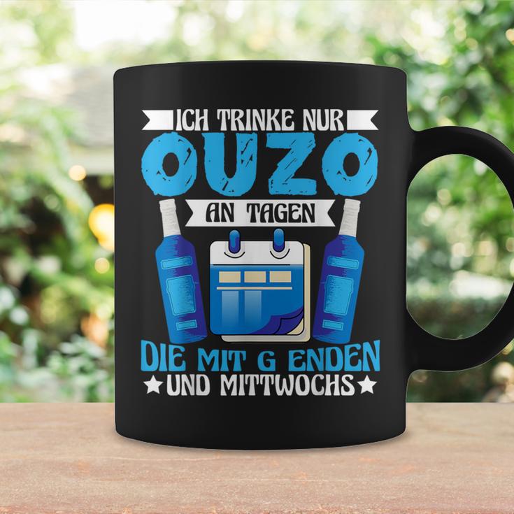 Ouzo Drink Only An Tagen Die Mit G Enden Und Wednesday Tassen Geschenkideen