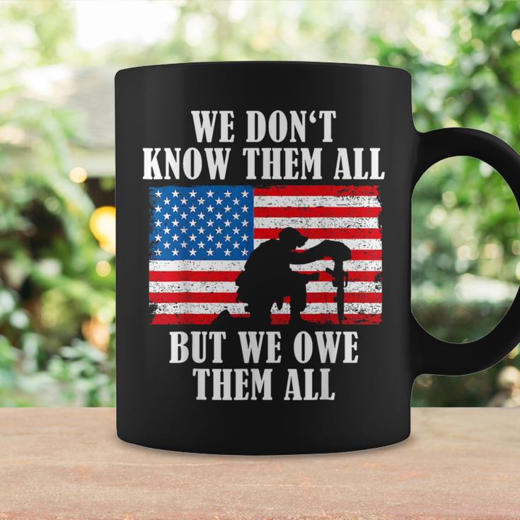 We Owe Them All Veterans Day Partiotic Flag Military Coffee Mug Gifts ideas