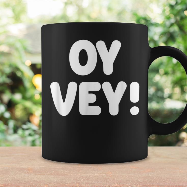 Oy Vey Jewish Yiddish Quote Kosher Gym Workout Hanukkah Coffee Mug Gifts ideas