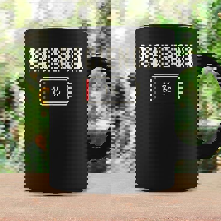 Paciencia 1 Regalo Divertidointage Batería Baja 1 Taza de café Ideas de regalos
