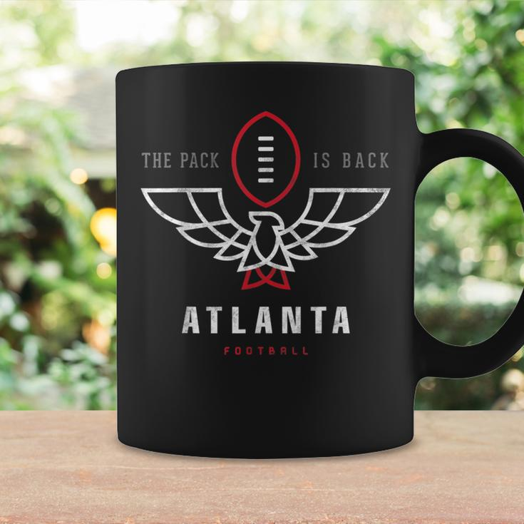 The Pack Is Back Cool Modern Falcon Atl Football Fan Coffee Mug Gifts ideas