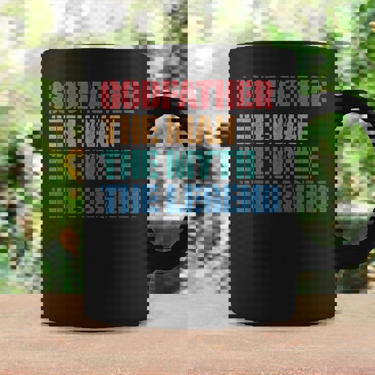 Padrino Hombre Mito Leyenda Ahijado Padrino Taza de café Ideas de regalos