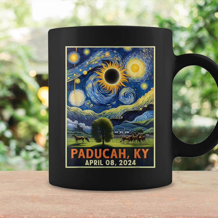 Paducah Kentucky Total Solar Eclipse 2024 Starry Night Coffee Mug Gifts ideas