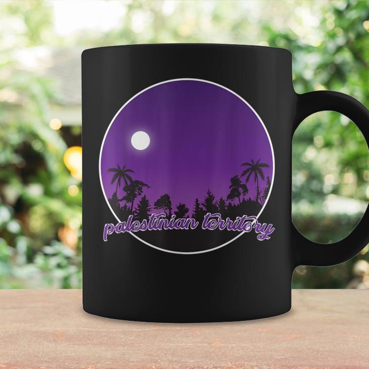 Palestinian Territory By Night With Palms Coffee Mug Gifts ideas