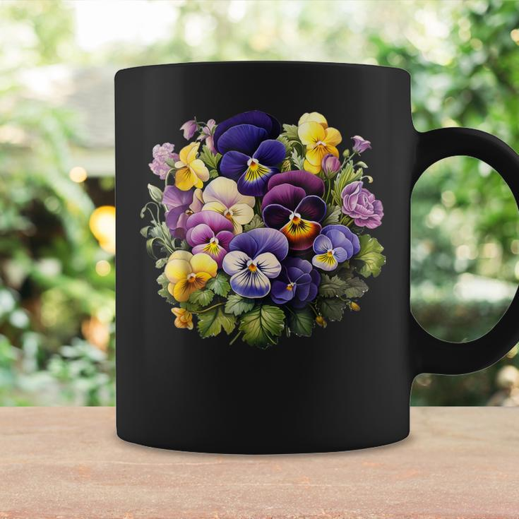 Pansies Flowers Pansy Lover Gardening Gardener Coffee Mug Gifts ideas