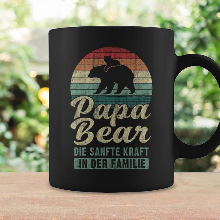 Papa Bear 1 Bären-Welpe Papa 1 Kindatertag Bär Tassen Geschenkideen