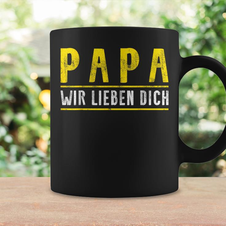 Papa Father's Day Son Tochter Papa Wir Lieben Dich Day Tassen Geschenkideen