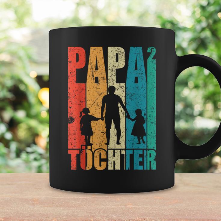 Papa Hoch 2 Dad Hoch 2 Töchter Zweifach Papa Father's Day S Tassen Geschenkideen