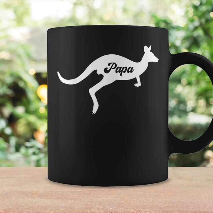 Papa Kangaroo Dad Kangaroo Family Matching Coffee Mug Gifts ideas