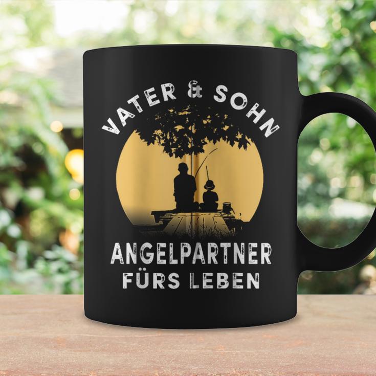 Papa Sohn Angler Geschenkater Sohn Angelpartner Angeln Kapuzenjacke Tassen Geschenkideen