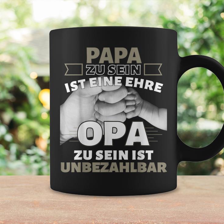 'Papa Zu Sein Ist Eine Ehr Opa Zu Sein Unbeahlbar' Tassen Geschenkideen