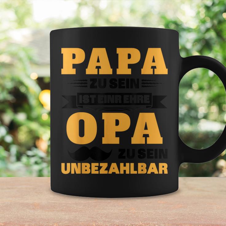 Papa Zu Sein Ist Eine Ehre Opa Zu Sein Unbezahlbar Tassen Geschenkideen