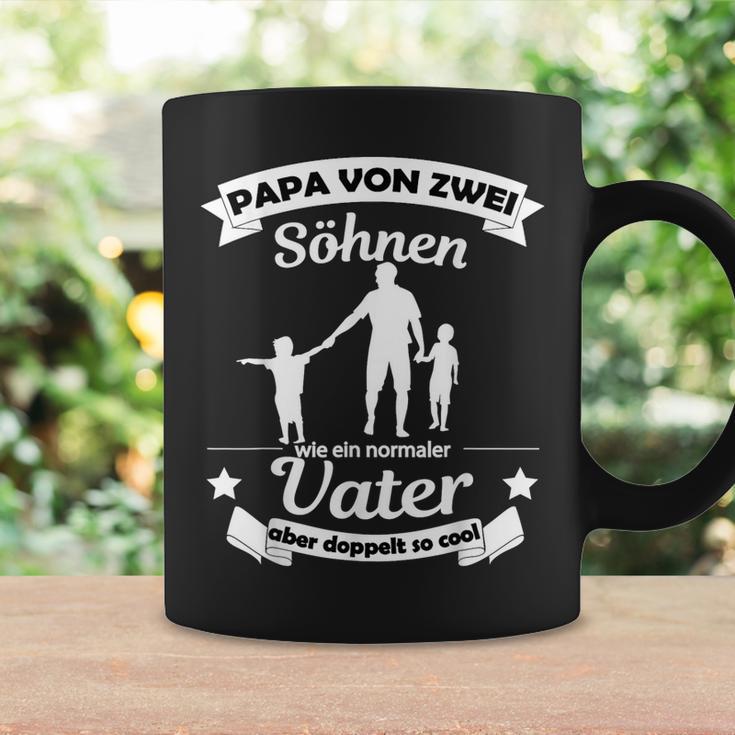 Papaon Zwei Söhn Double Cool Fatheron 2 Söhne Tassen Geschenkideen