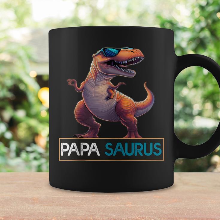 Papasaurus Dinosaurier Geburtstag Papa Saurus T-Rexatertag Tassen Geschenkideen