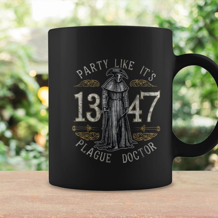 Party Like Its 1347 Plague Doctor Retro Vintage Chill Coffee Mug Gifts ideas