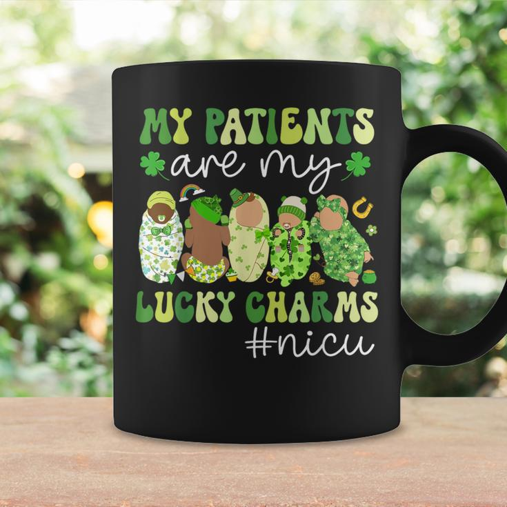 My Patients Are My Lucky Charms Nicu St Patrick's Day Coffee Mug Gifts ideas