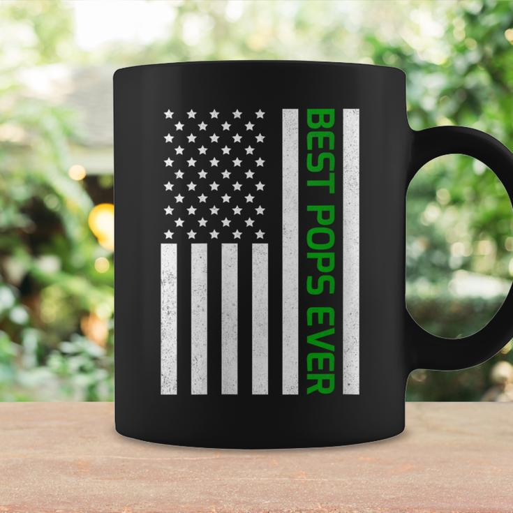 Patriotic Dad Grandpa Fathers Day Usa Flag Best Pops Ever Coffee Mug Gifts ideas