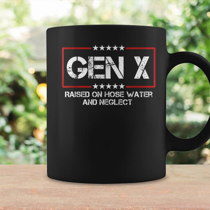 Patriotic Gen X Raised On Hose Water & Neglect Vintage Coffee Mug Gifts ideas