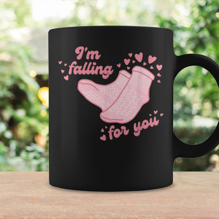 Pct Valentine's Day Cna Fall Risk Falling For You Healthcare Coffee Mug Gifts ideas