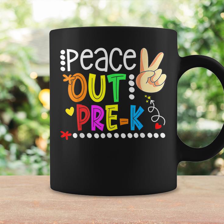 Peace Out Pre K Happy Last Day Of Pre K Graduation Coffee Mug Gifts ideas