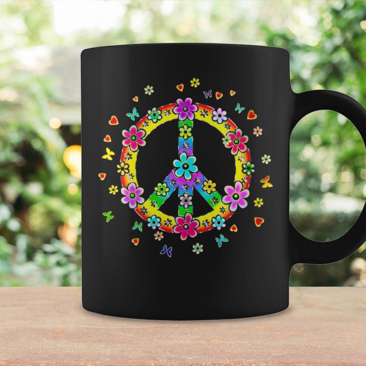 Peace Sign Flower Power Hippie Symbol Freedom Love Coffee Mug Gifts ideas