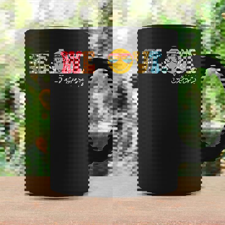 Peace We Out Teacher Happy Last Day Of School Teacher Coffee Mug Gifts ideas