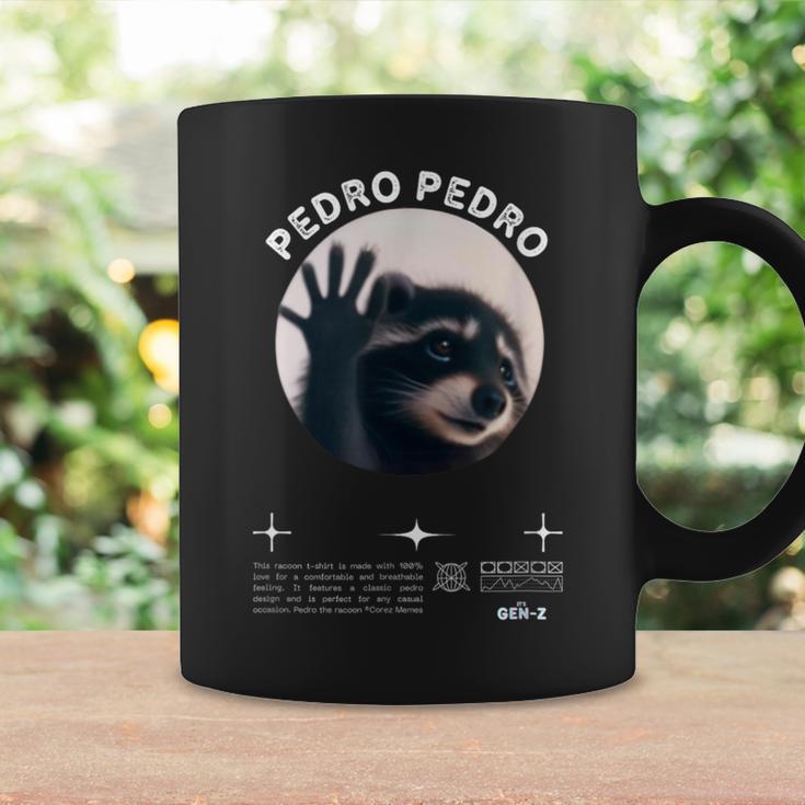 Pedro Pedro Pedro Dancing Racoon Meme Tassen Geschenkideen