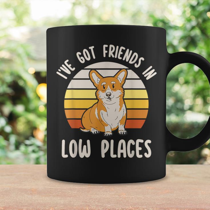 Pembroke Welsh Corgi Dog I've Got Friends In Low Places Coffee Mug Gifts ideas