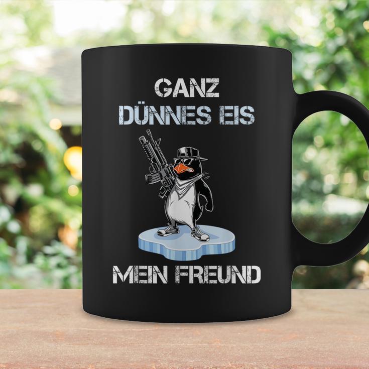 Penguin Ganz Thin Eis Mein Freund S Tassen Geschenkideen