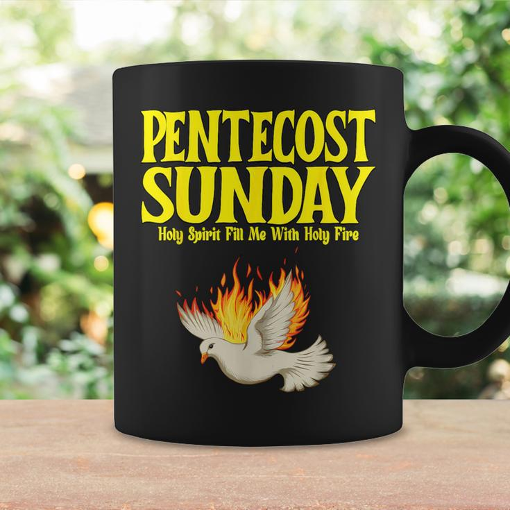 Pentecost Sunday Holy Spirit Fill Me With Holy Fire Coffee Mug Gifts ideas