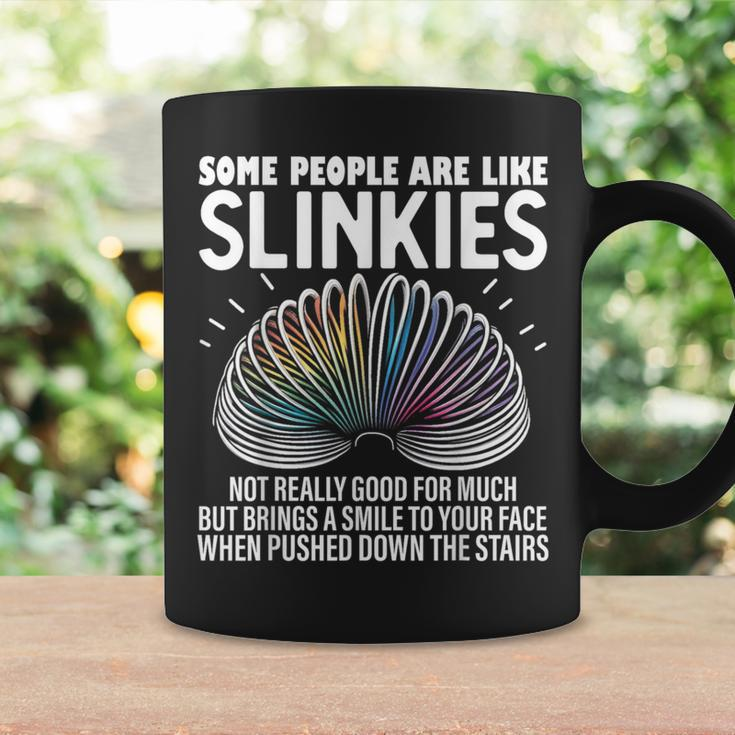 Some People Are Like Slinkies Sarcastic Graphic Coffee Mug Gifts ideas