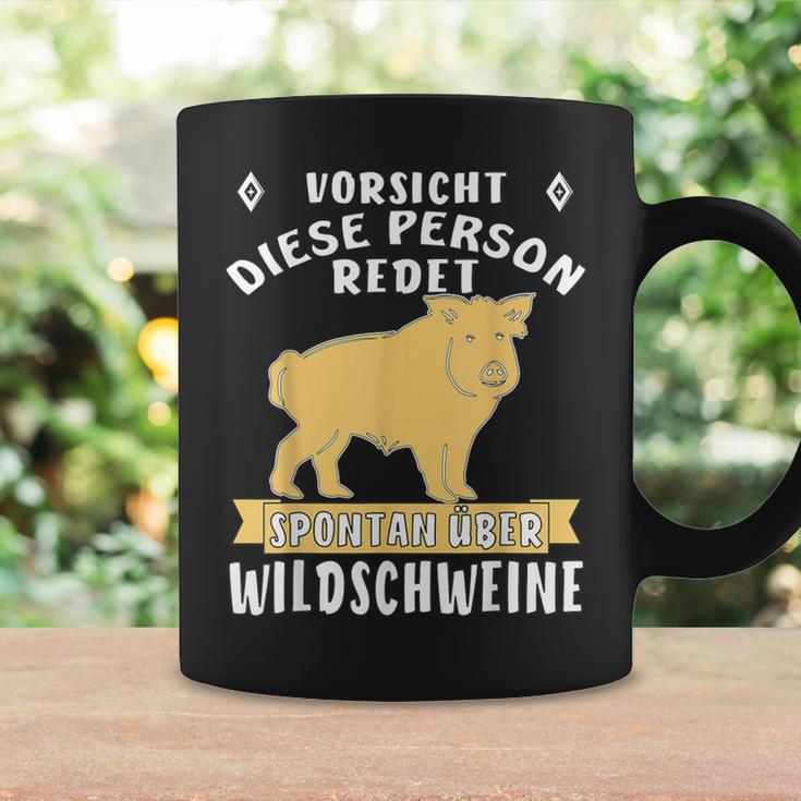 Person Redet Über Wildschweine Sau Jagen Wildsau Hunter Person R S Tassen Geschenkideen