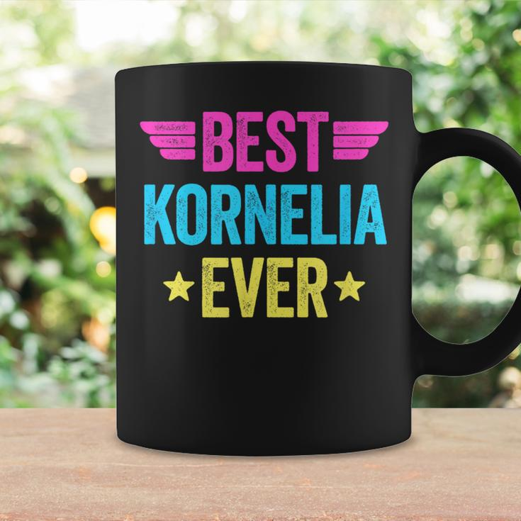 Personalisiertes Tassen Beste Kornelia Ever, Buntes Design Geschenkideen