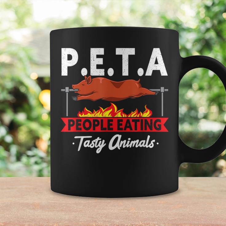 PETA People Eating Tasty Animals Bbq Grill Smoking Meat Coffee Mug Gifts ideas