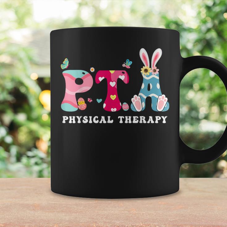 Physical Therapy Happy Easter Pt Therapist Bunny Eggs Coffee Mug | Mazezy