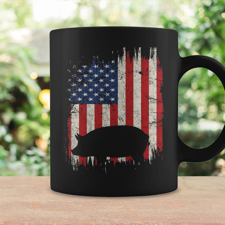 Pig 4Th Of July Pig American Flag Patriotic Farm Coffee Mug Gifts ideas