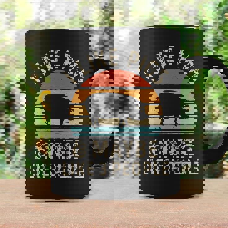 I Like Pigs And Maybe Like 3 People Pig Lover Coffee Mug Gifts ideas
